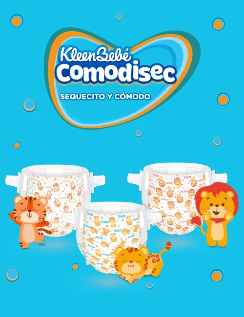 KleenBebé® Comodisec® Nuevos diseños
